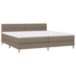 Boxspringbett 3017288-24 Taupe - Breite: 200 cm