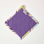 Topflappen Untersetzer unifarben lila Violett - Textil - 20 x 1 x 20 cm