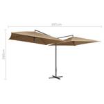 Parasol double 3001709 Taupe