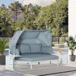 Garten Sessel Set 84B-651 Grau - Textil - 83 x 73 x 190 cm