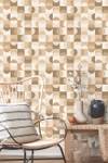 Tapete Kreise im Bauhaus-Stil 7483 Beige