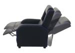 Relaxsessel J27 Schwarz - Blau