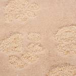 Tapis enfant FOOTPRINT Beige - Textile - 110 x 15 x 160 cm