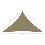 Voile solaire 3016492-3 Beige - 400 x 580 cm