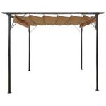 Pergola 3004447 Grau - Metall - 300 x 225 x 300 cm