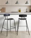 Tabouret de bar SIBLEY Noir