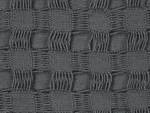 Plaid BERE Gris foncé - Gris - 200 x 220 cm