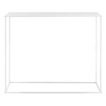 Konsolentisch Aiora Weiß - Metall - 110 x 95 x 32 cm