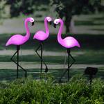 Design Flamingo Gartenfigur Solarstecker