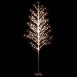 LED-Baum 3013839 Weiß - Metall - Kunststoff - 60 x 400 x 60 cm