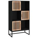 Highboard DE8398 Schwarz