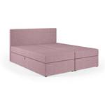 Boxspringbett Doppelbett Dritto Pink - Breite: 160 cm