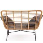 Loungesofa ABLA Braun - Rattan - 96 x 70 x 120 cm