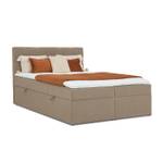 Boxspringbett Moody Bronze - Breite: 140 cm