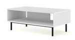 Table basse RavennaB 90x60x45 Noir - Blanc