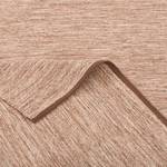 Baumwolle Kelim Teppich Easy Meliert Beige - 70 x 140 cm