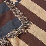 Überwurf USA-Flagge Blau - Textil - 125 x 1 x 150 cm