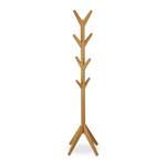 Porte manteau en bambou forme arbre Marron - Bambou - 53 x 182 x 53 cm