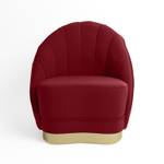 Fauteuil BETTY Rouge - Textile - 73 x 82 x 72 cm