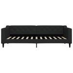 Lit de jour avec Lit gigogne 3030076-5 Noir - Profondeur : 100 cm