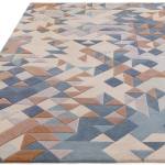 Tapis de salon MYSTERIA Bleu - 160 x 230 cm