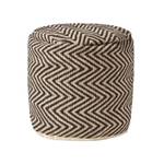 Designer Hocker Pouf Chevron 45 x 40 x 45 cm