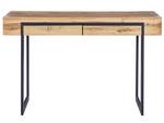 Bureau VIDA Noir - Marron - Bois manufacturé - 120 x 76 x 55 cm