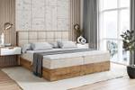 Boxspringbett LOLLI2 Ecru - Breite: 180 cm - H3