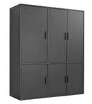 Kleiderschrank Der Grenzenlose I Anthrazit - Breite: 150 cm