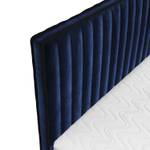 Boxspringbett Rhodes Blau - Breite: 142 cm