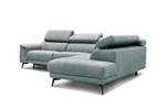 Ecksofa 5-Sitzer Fiero Mint - Ecke davorstehend rechts