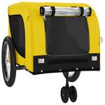 Remorque vélo pour chien 3028683-1 Noir - Jaune - 68 x 74 x 134 cm