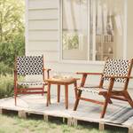 Bistro-Set (3-teilig) 316251 Braun - Massivholz - Holzart/Dekor - 81 x 74 x 65 cm