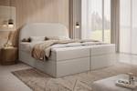 Boxspringbett ZEN mit Bettkasten Beige - Breite: 180 cm - H4