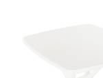 Table de jardin SERSALE Blanc - Matière plastique - 70 x 77 x 70 cm