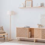 Sideboard Altea mit 3 Türen Massivholz - Holzart/Dekor - 180 x 65 x 35 cm