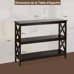 Table Console TI87984 Marron