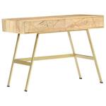 Bureau Marron - Bois massif - Bois/Imitation - 100 x 75 x 100 cm