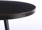 Table d'appoint Ronde Noir - Métal - 35 x 40 x 35 cm