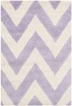 Teppich Stella Beige - Violett - 150 x 90 cm