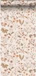 Tapete Feldblumen 7384 Beige - 53 x 1005 x 1005 cm