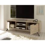 TV-Möbel Palma Beige - Holzwerkstoff - 50 x 51 x 156 cm