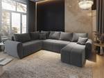 Ecksofa MADISON XL L-S Hellgrau - Ecke davorstehend links