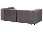 2-Sitzer Sofa FALSTERBO Dunkelgrau - Grau - Textil