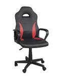 Fauteuil Gamer Junior WAN Noir - Rouge