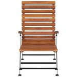Chaise de terrasse 44390 Marron - Bois massif - Bois/Imitation - 60 x 90 x 170 cm