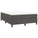 Boxspringbett 3017513-4 Dunkelgrau - 193 x 35 cm