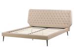 Schlafzimmer Set ESSONNE 4-tlg Beige - Kunstleder - 180 x 108 x 219 cm