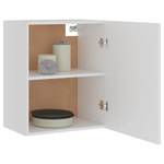 Armoire suspendue Blanc - Largeur : 50 cm