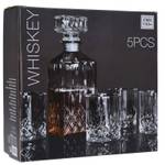 Whisky-Karaffe, Gl盲ser 4 900 ml,